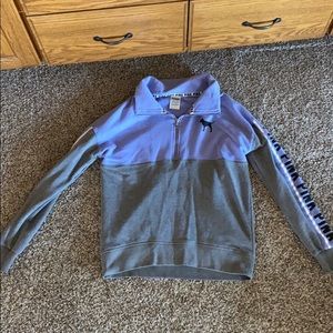 Victoria’s Secret Pink quarter zip sweatshirt